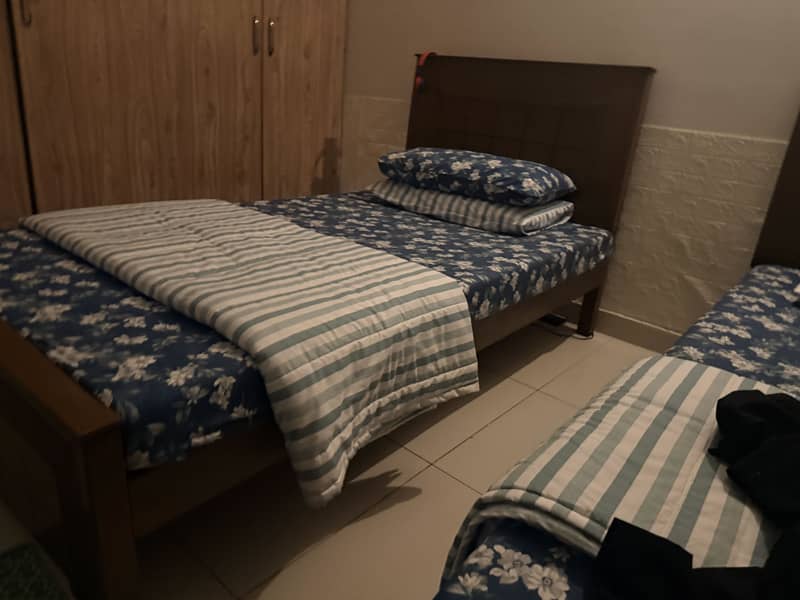 Two single bed for sell 0