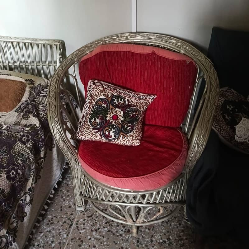cane sofa set and couch 1