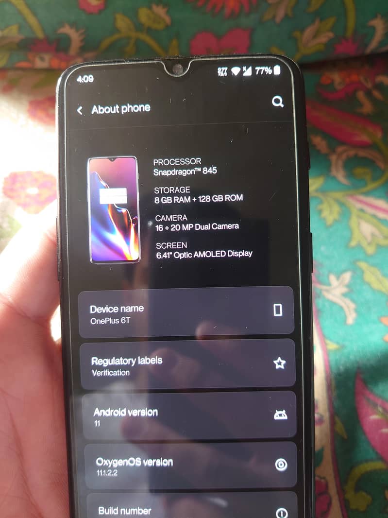 One Plus 6T 2