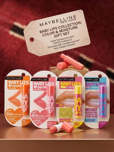 Maybelline Baby Lips Lip Balms – Imported (Assorted Shades)