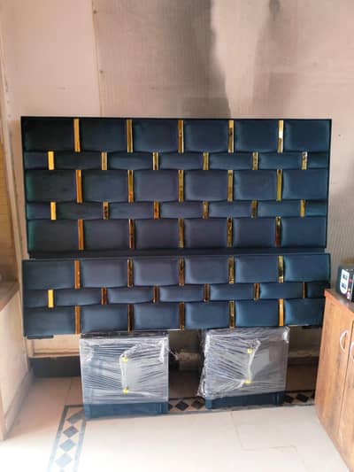 brand new bed set with two sufa set ad table and dressing table and
