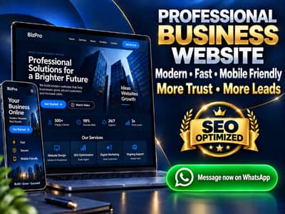 Website Development Lahore | Business Website | Web Developer | Modern