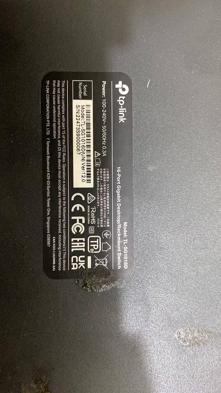 tp link switch 0