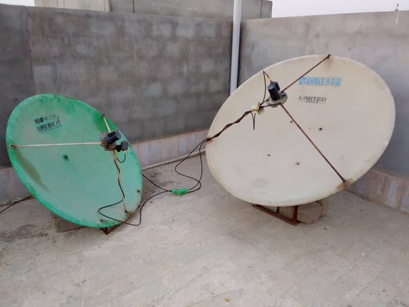 dish with receiver 0