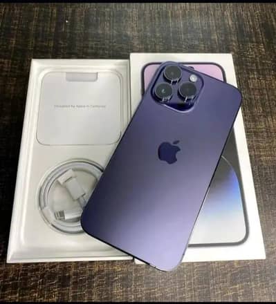 apple I phone 14 pro max official pta approved 256gb memory