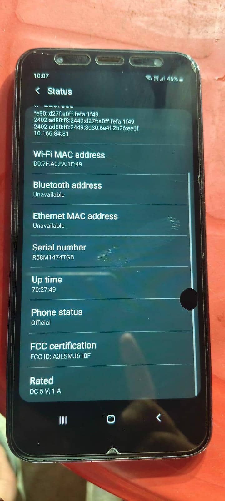 Samsung j6 plus 3