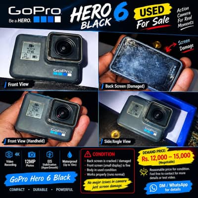 GOPRO HERO 6 BLACK