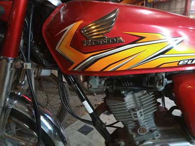 Honda cg 125 Karachi num 2021 model behtreen karak engine