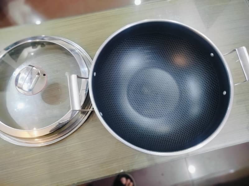 Laser coating karahi 0