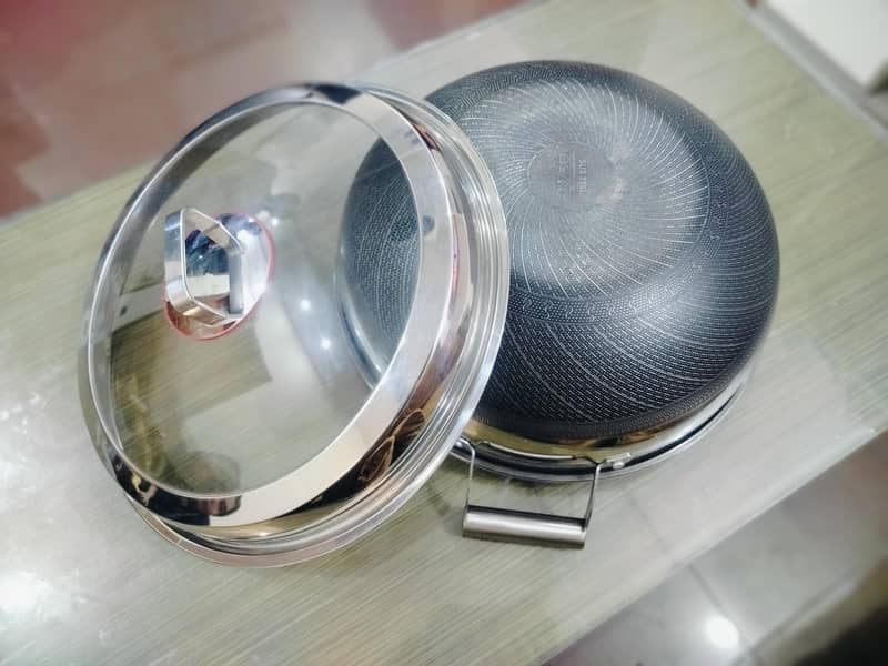 Laser coating karahi 1