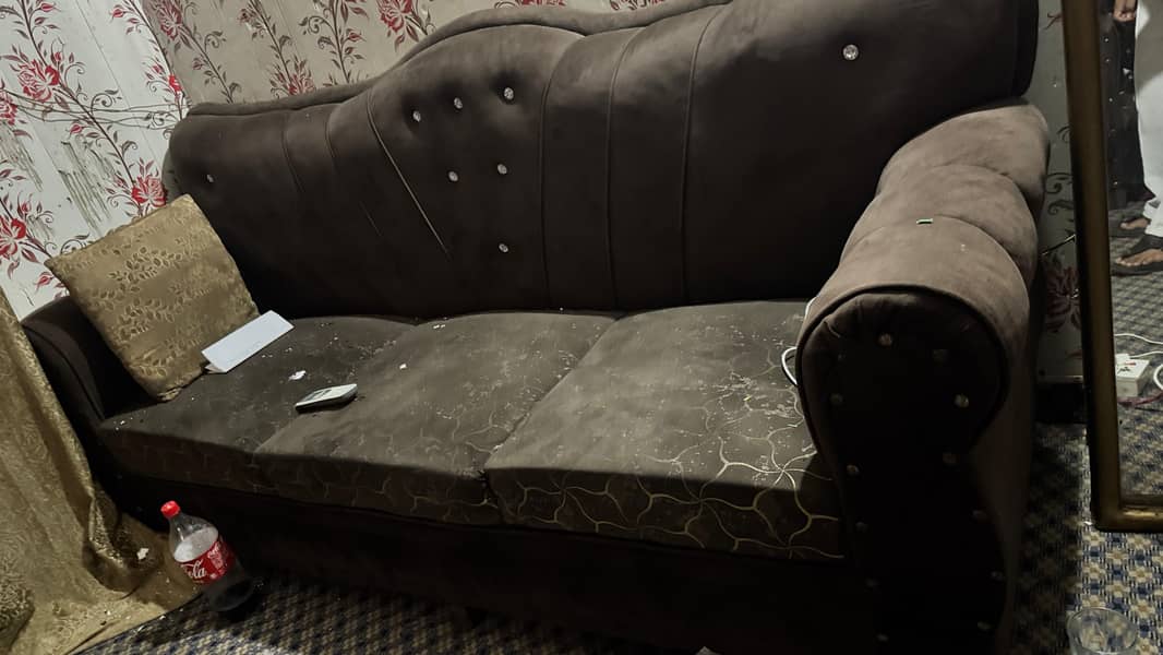 1 bed with sofa set 1