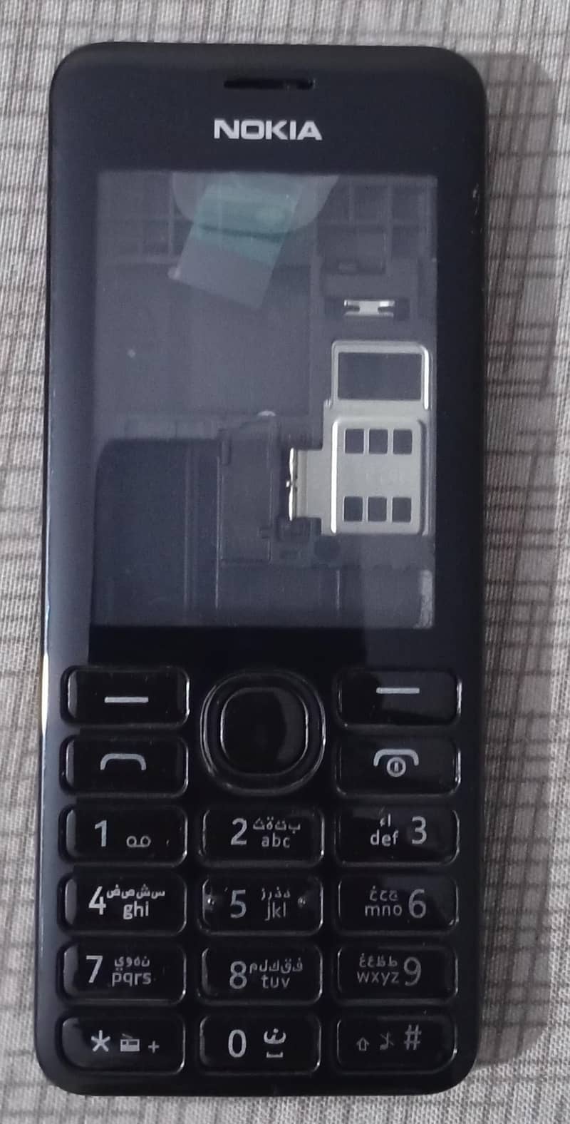 Nokia 206 original full casing 0