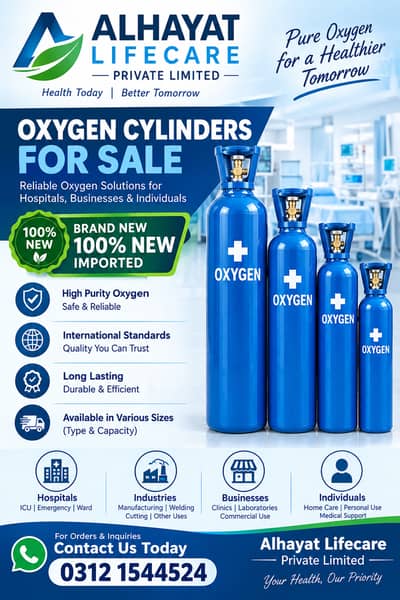 Oxygen Cylinders for sale