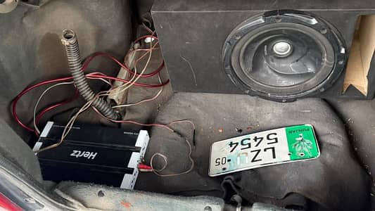 woofer and amp