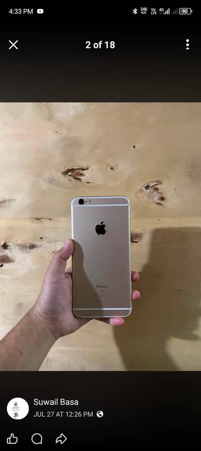Apple iPhone 6S iphone 6s 128GB pta approved hai