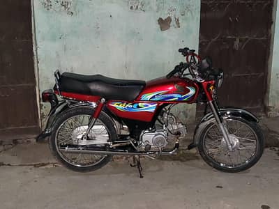 Honda CD 70 2024 Model Islamabad number 10/10 condition