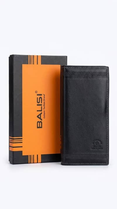 Premium PU leather Long Wallet
