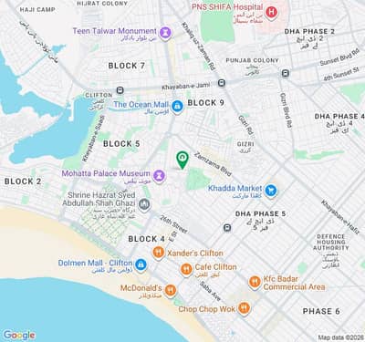 Bungalow For Rent 400yds Dha Phase 5 Near Zamzama Park
