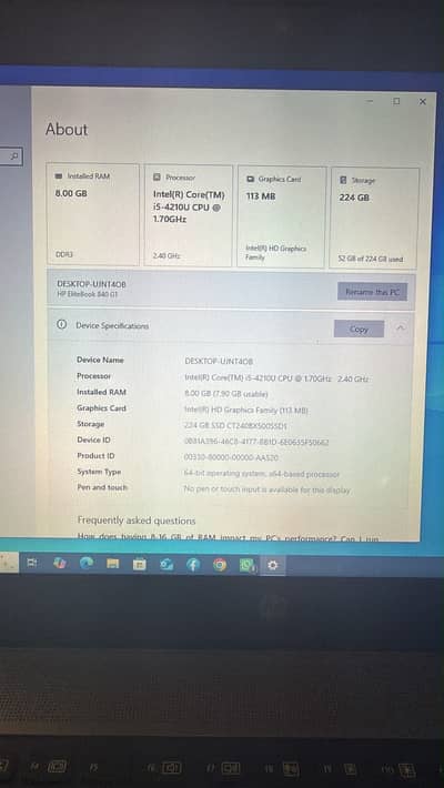Hp laptop