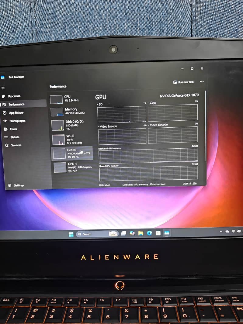 Alienware Gaming laptop 8
