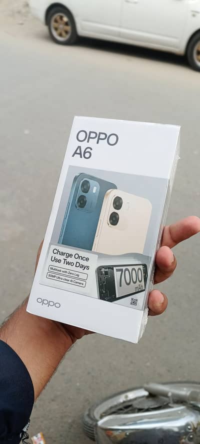 OPPO A6 8GB 128GB Open Box Unused | 7000mAh | 45W