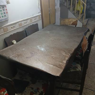 dining table with 6 chairs