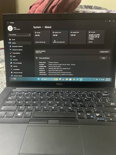 Dell core i5 8t generation