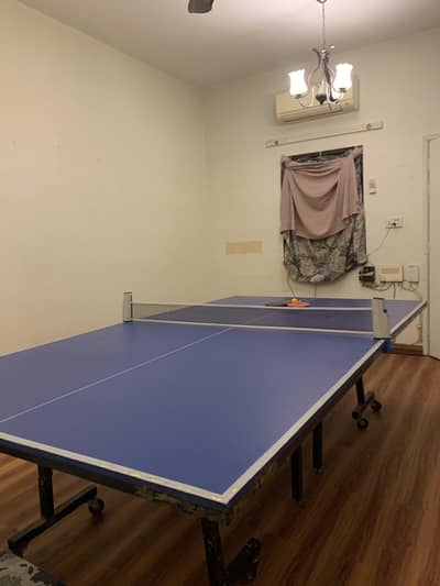 Foldable Table Tennis Table