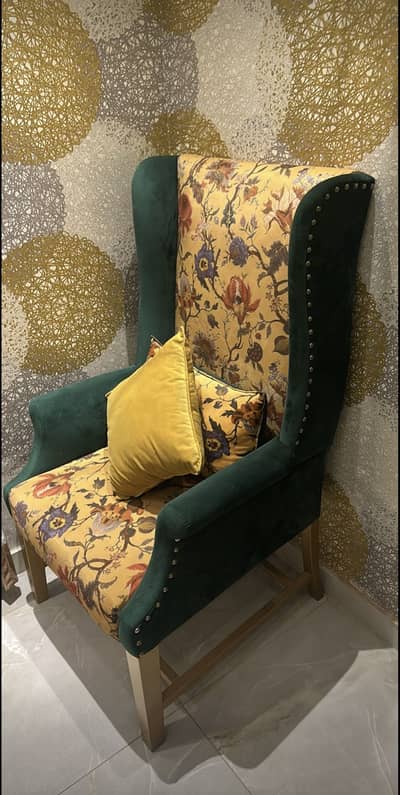 barnd new green chair 2 chair 15000 each