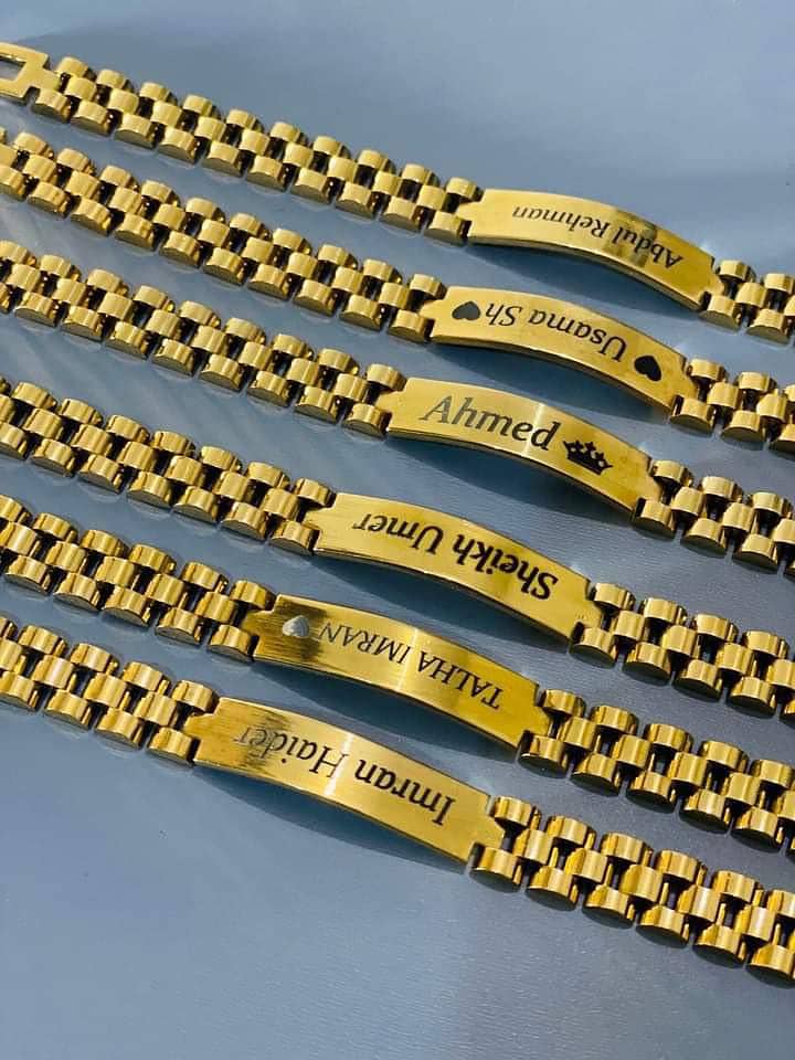 Customized Name Bracelet 1