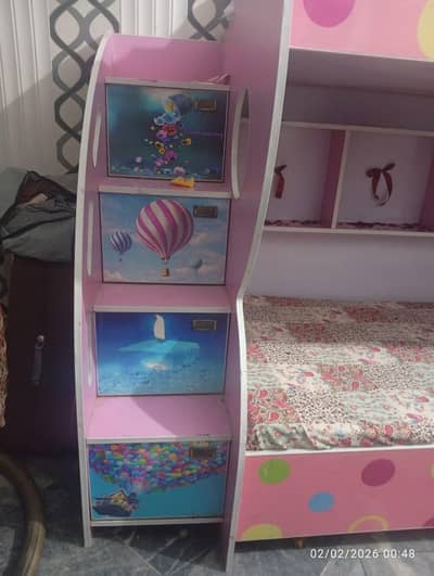 Kidz Bunk Bed fir Girls