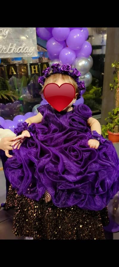 1 year baby girl birthday frok