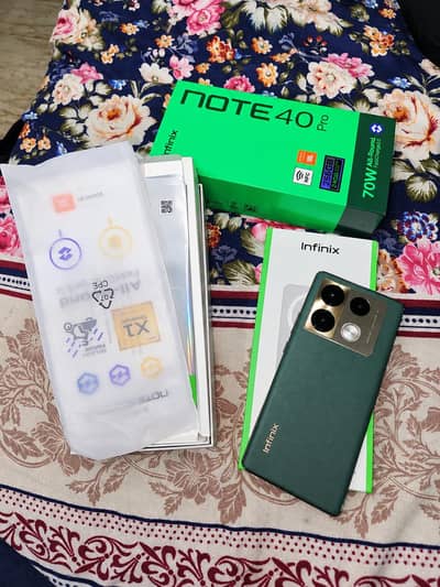Infinix Note 40 Pro 256GB | 24GB RAM | Full Box | Excellent Condition