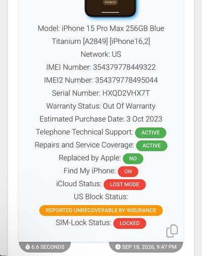Apple iPhone 15 Pro Max