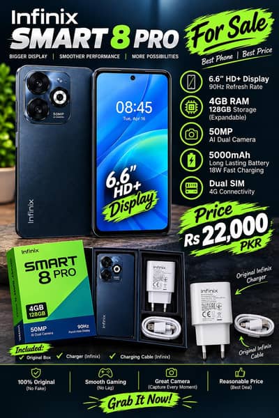 Infinix Smart 8 Pro