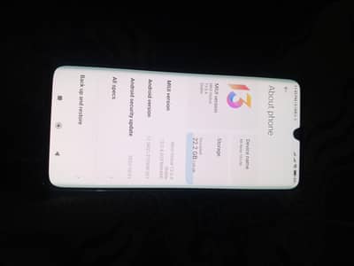 Mi note 10 Lite 8ram 128gb