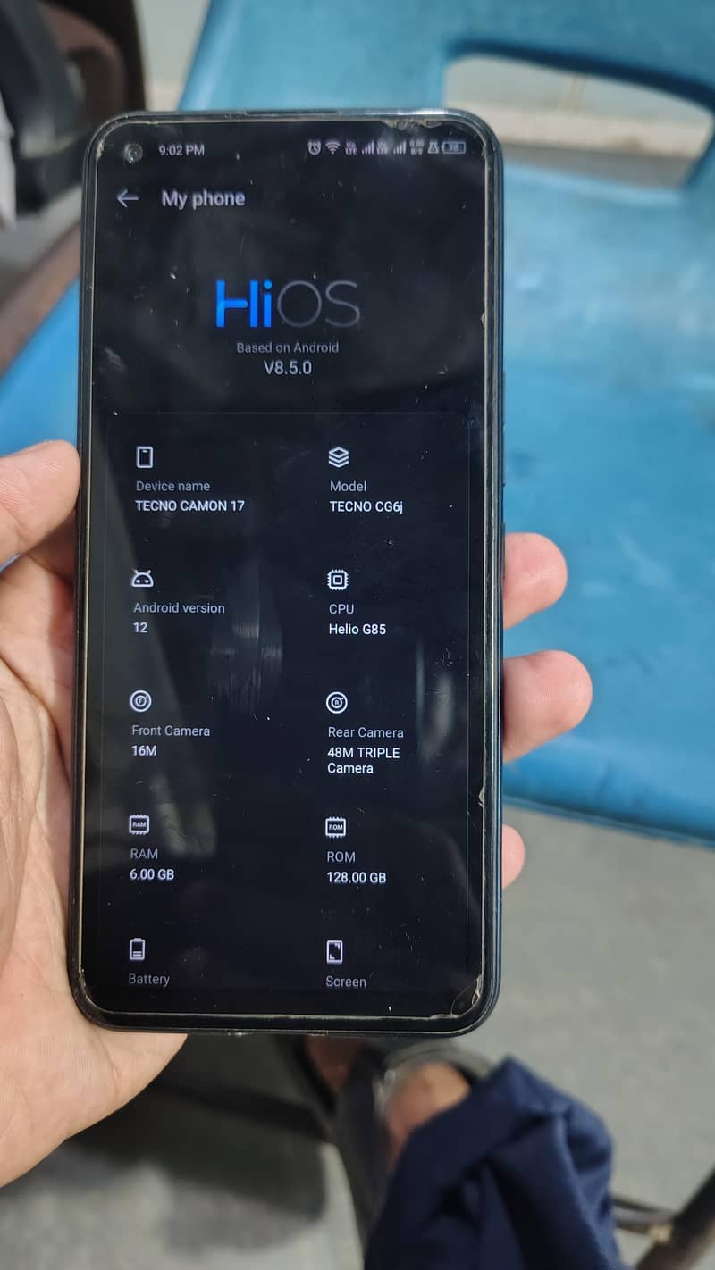 Tecno Camon 17 7