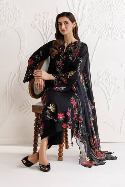 Dhanak Fabric wool shawl print trouser