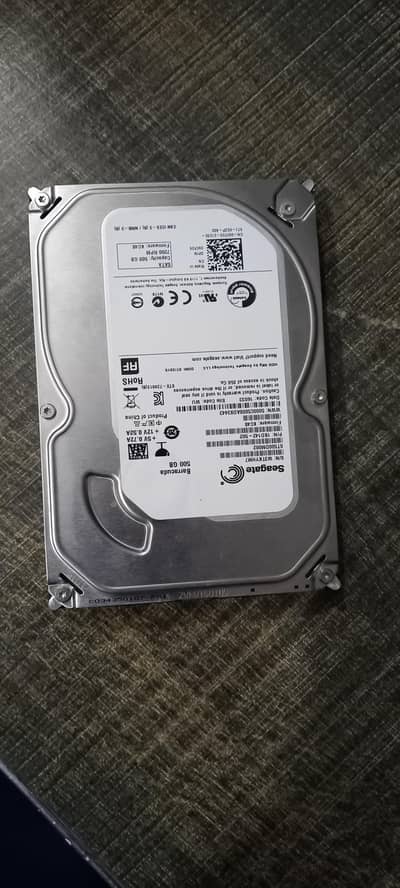 Seagate hdd 500gb 9% health  low price