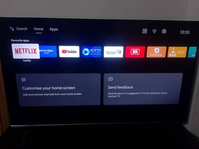 TCL 50" 4K QLED Smart Android TV (50C725) - Good Condition