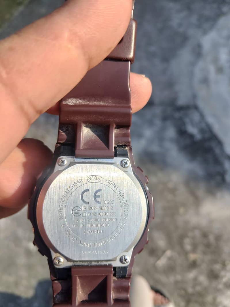 Casio square Bluetooth watch 5600 2