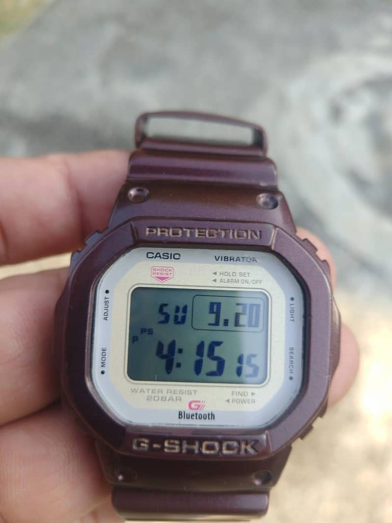 Casio square Bluetooth watch 5600 3