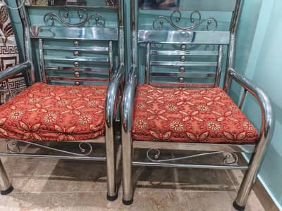 SS steel sofa