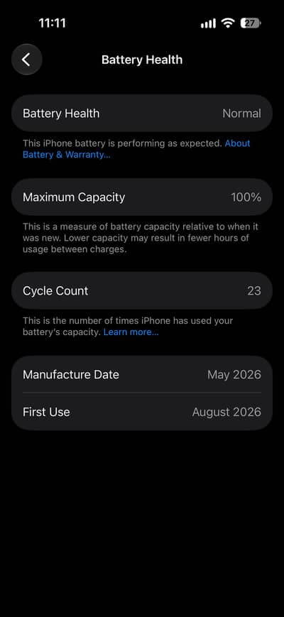Iphone 17 pro 256 GB Just box opened New phone