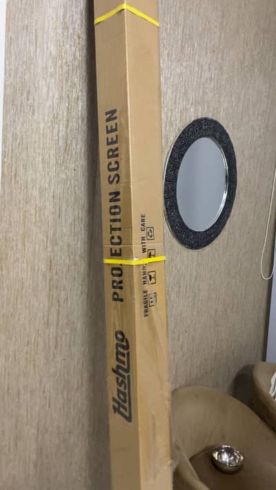 Brand New Hashmo 120” Motorized Projector Screen with Remote