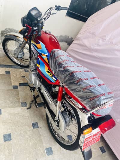Honda cd 70 applied for condition 10 by 10