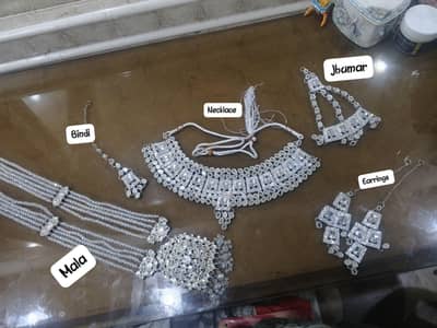 silver jewelry set