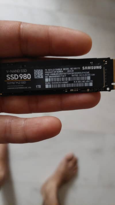 1TB NVMe Samsung 980