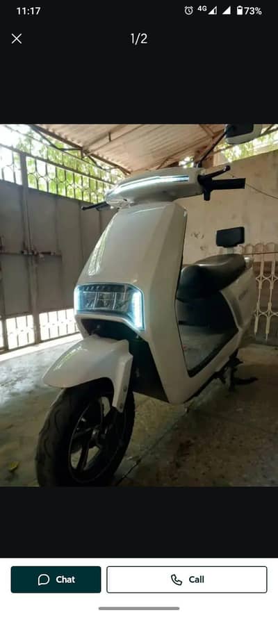 Evee C1 scooty electric 2023 model urgent for sale