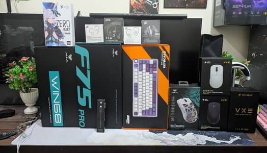 Premium Gaming Keyboards, Mice , Mousepads and Iems